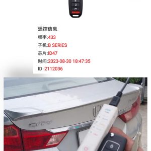 Honda Civic + City New chip 47 sóng 433 Cài Mạch B.